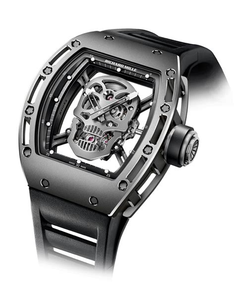 replica richard mille skull watch|rm 52 05 price.